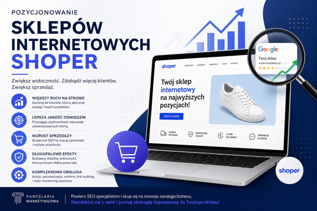 pozycjonowanie sklepow w shoper